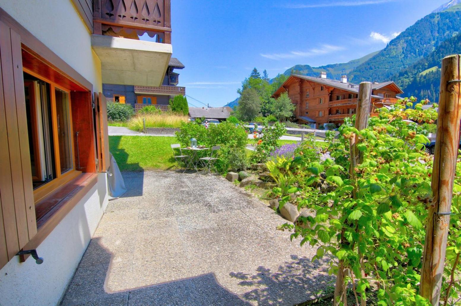 Studio Au Pied Des Dents Du Midi Apartment Champery Exterior photo