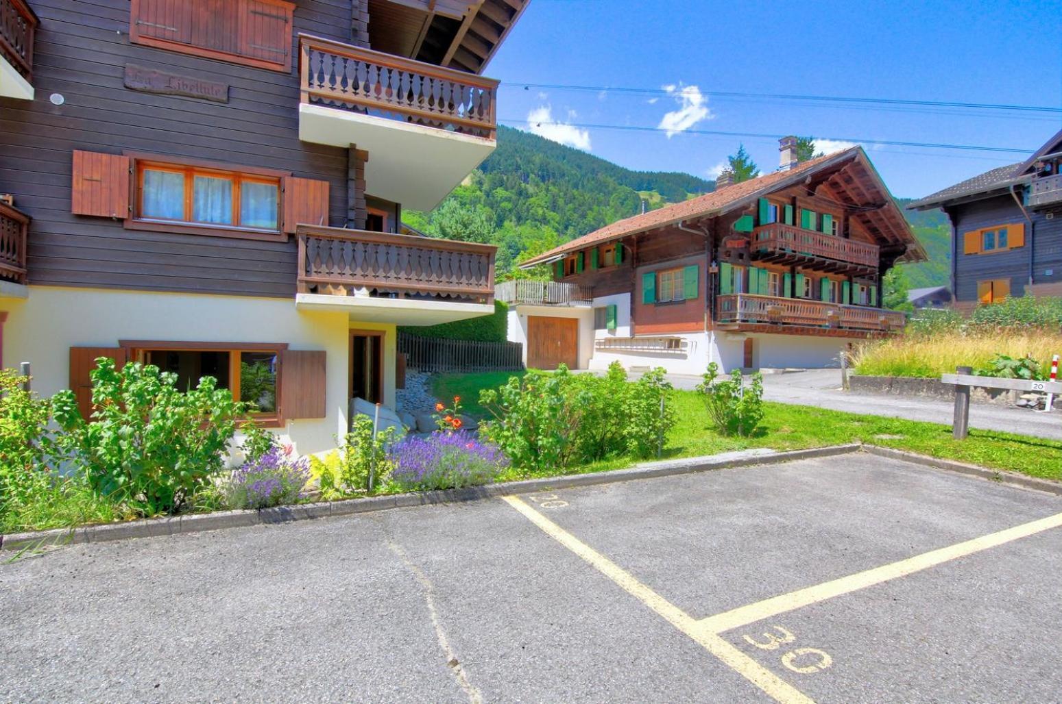 Studio Au Pied Des Dents Du Midi Apartment Champery Exterior photo