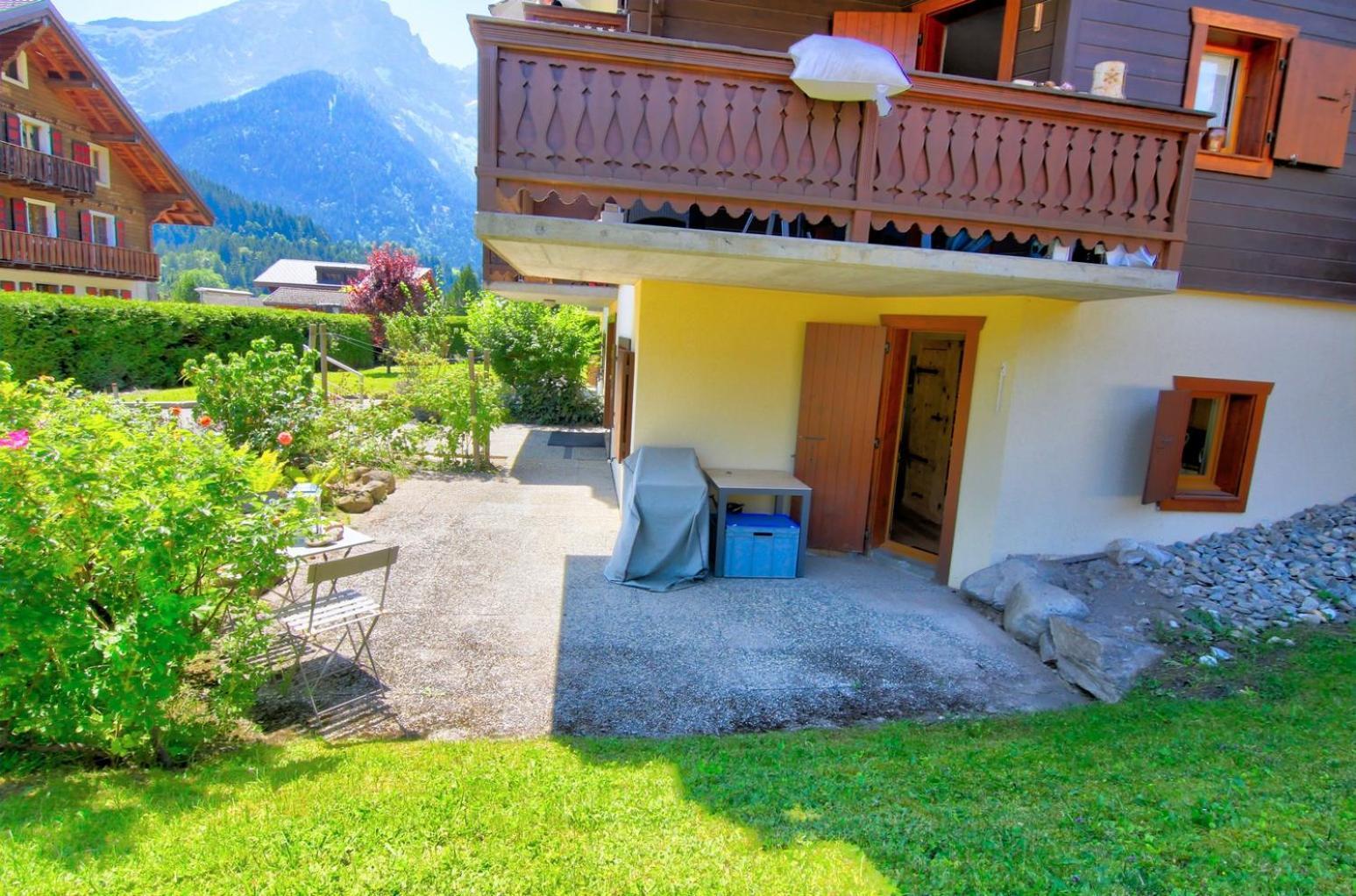 Studio Au Pied Des Dents Du Midi Apartment Champery Exterior photo